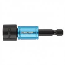 Бита с торцевой головкой Gross 11621, магнит, Nut-Driver, S2, 12 мм