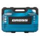 Набор инструментов Gross 14156, 76 предметов, 120 зубьев, CrV 1/4", 1/2"