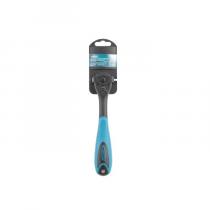 Трещотка Gross 3/8", 72 зуба, Comfort, с быстрым сбросом, CrV, 2-х комп. рукоятка