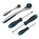 Набор инструментов Gross 14148, 78 пред,  120 зубьев, CrV, 1/4", 1/2"