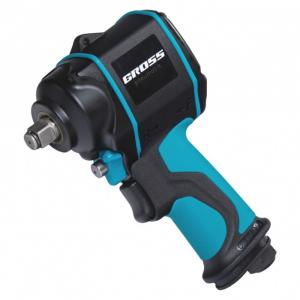 Пневмогайковерт ударный GROSS G985,  1/2",Twin Hammer, композитный, 9000 об/мин, 610 Нм